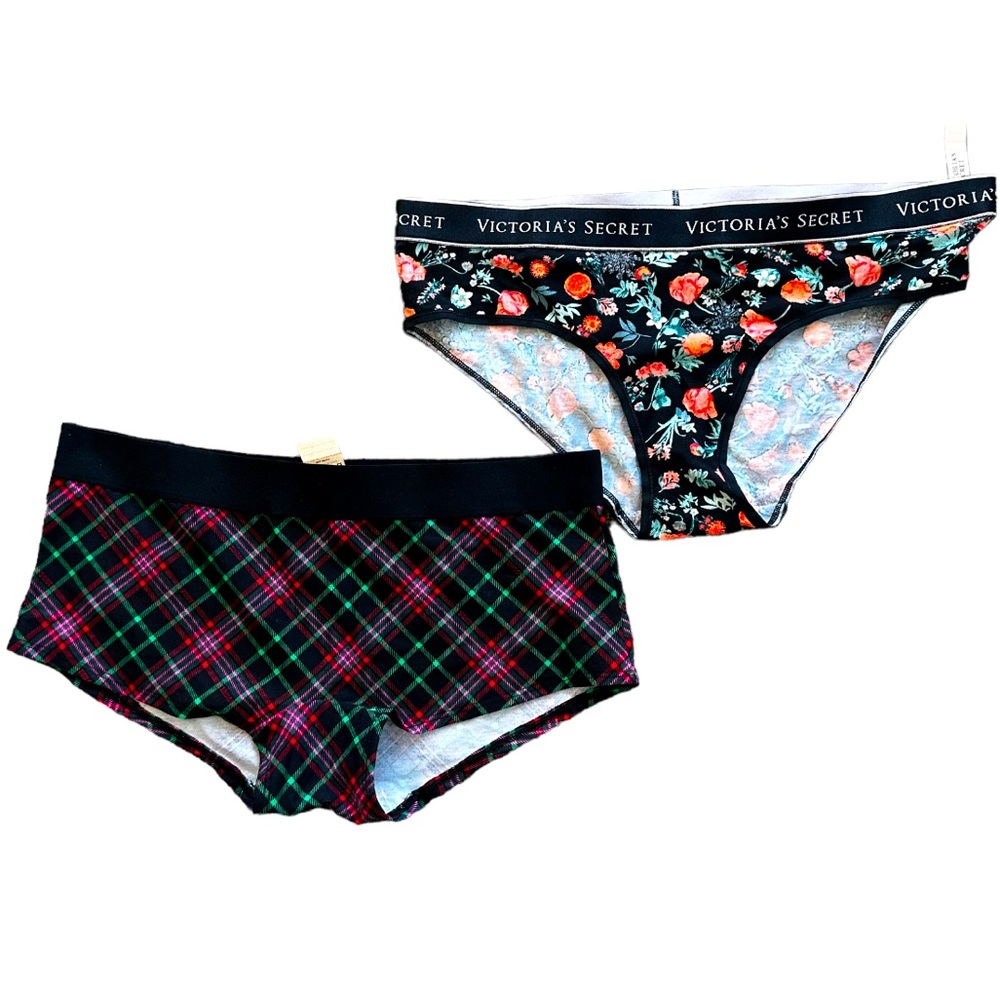 NWT Victoria’s Secret and PINK Panties Bundle 2 Pairs